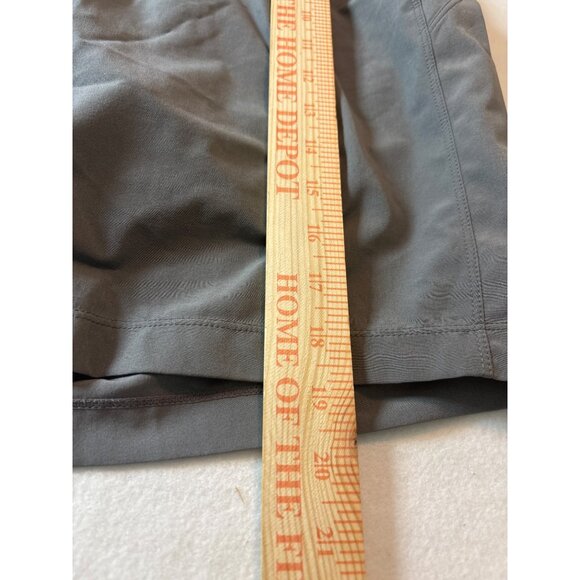 Birddogs Mens Gray Athletic Shorts With Elastic Waist & Zip Pocket - Picture 9 of 11